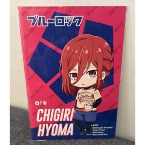 Blue Lock X Morinaga Note Book Hyoma Chigiri Hi-Chew Collab Brand New US Seller